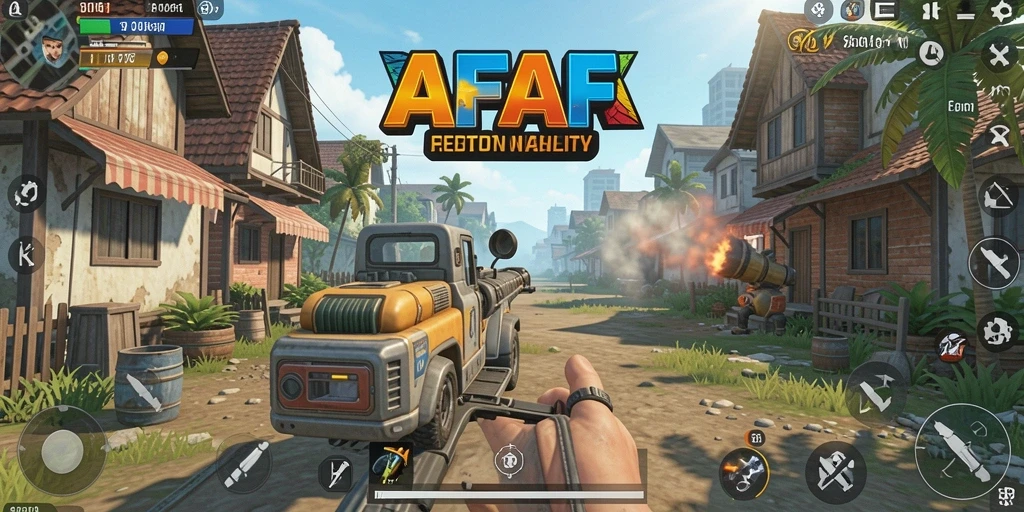 Screenshot menunjukkan antarmuka pengguna AFAF yang sederhana dan fungsional.
