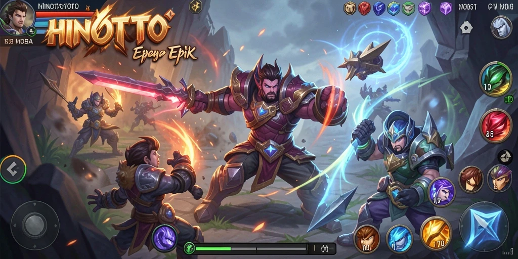 Tampilan gameplay HINOTOTO yang mendebarkan dan penuh aksi.