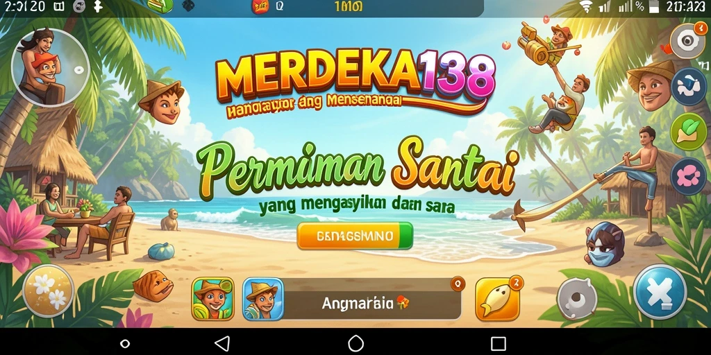 Tampilan menarik dari gameplay MERDEKA138 yang mengasyikkan.