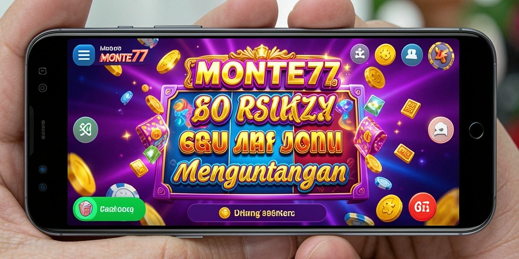 Screenshot gameplay Slot menunjukkan keseruan <strong>MONTE77</strong> dalam bertaruh.