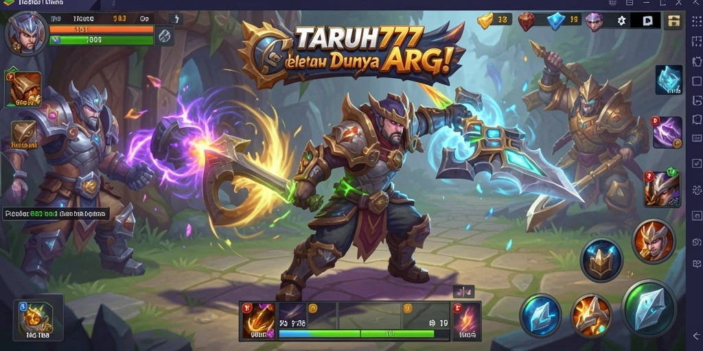 Gameplay TARUH777 yang seru dan menantang dalam dunia ARPG.