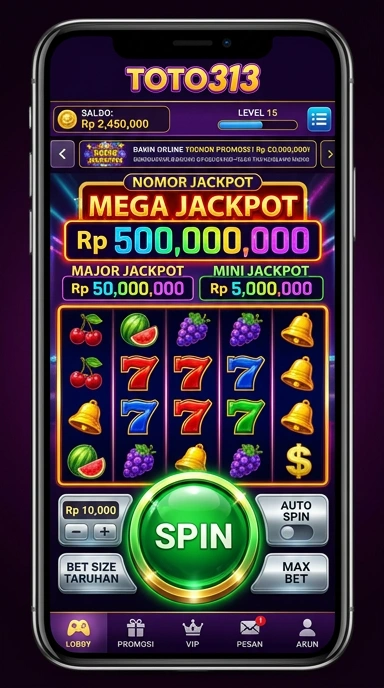 Proses pengunduhan aplikasi di toto313 yang cepat dan mudah.